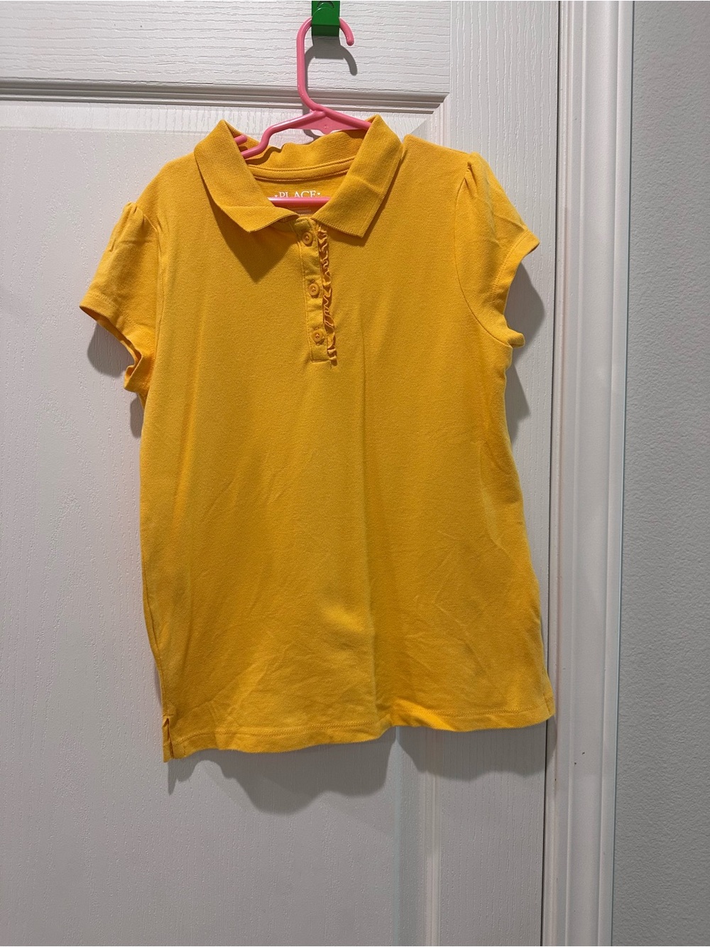 Children’s Place Girls Yellow Polo Shirt